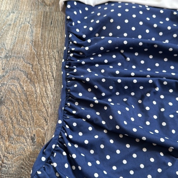 🎉HOST PICK 🎉LAUREN Ralph Lauren | Polk a Dot Pin Up One Piece Swimsuit - Picture 2 of 9